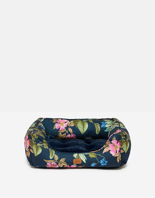 Joules Botanical Floral Box Bed Small