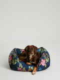 Joules Botanical Floral Box Bed Small