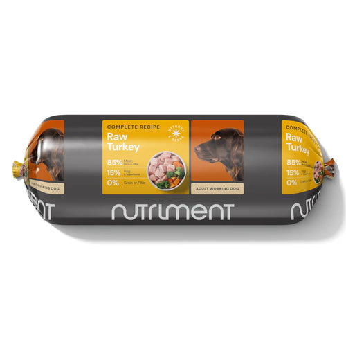 Nutriment Dog Raw Turkey Chubb 1.4kg