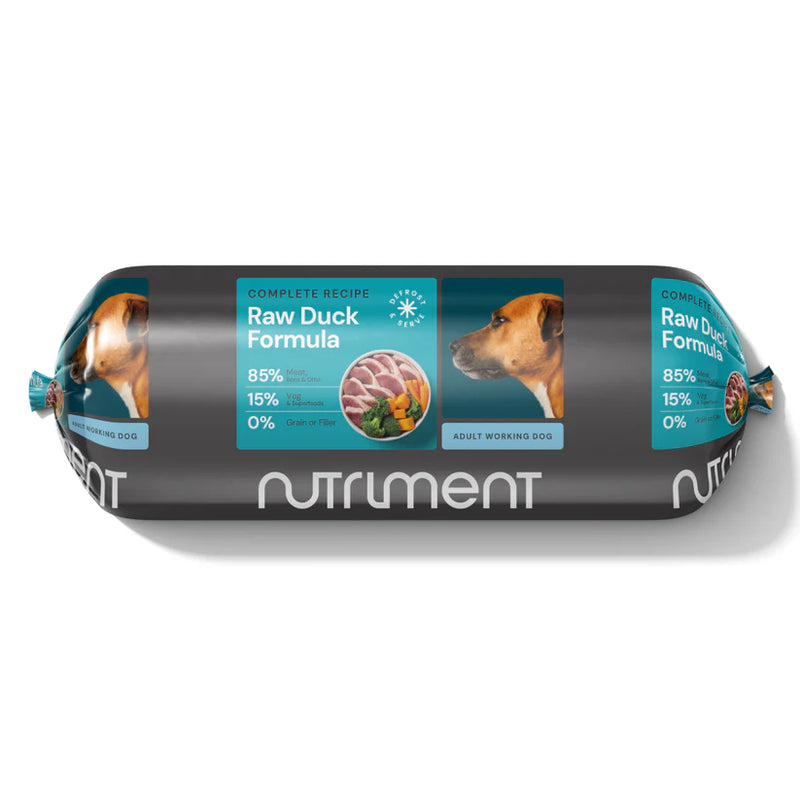 Nutriment Dog Raw Duck Chubb 1.4kg
