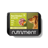 Nutriment Dog Raw Chicken & Lamb 500g