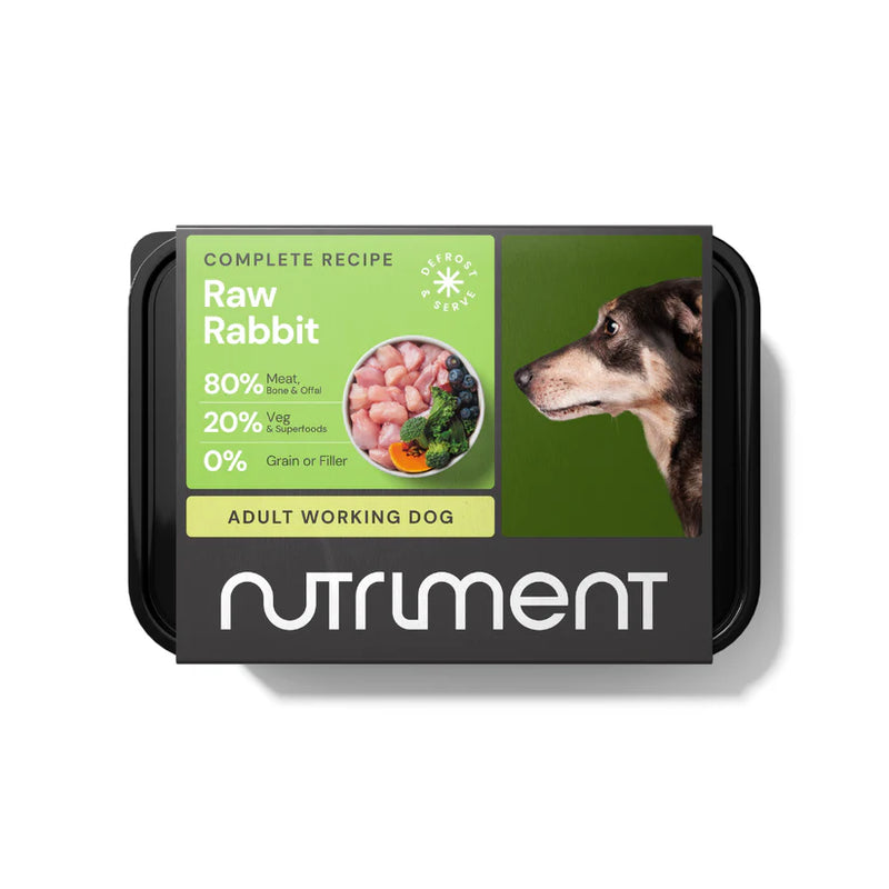 Nutriment Dog Frozen Rabbit 500g