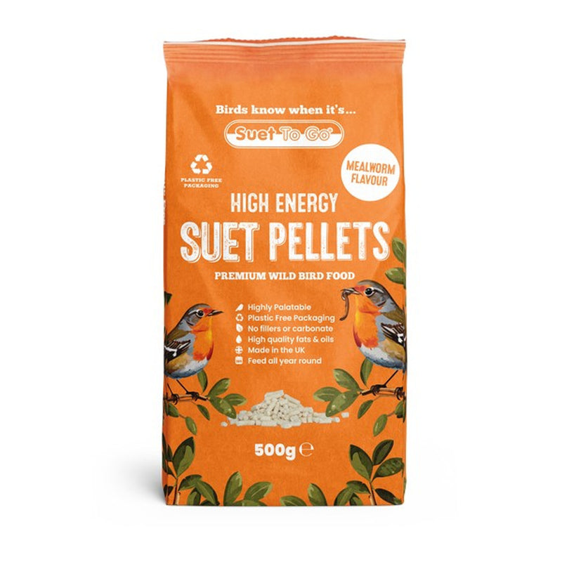 Suet to Go Suet Pellets Mealworm 550g