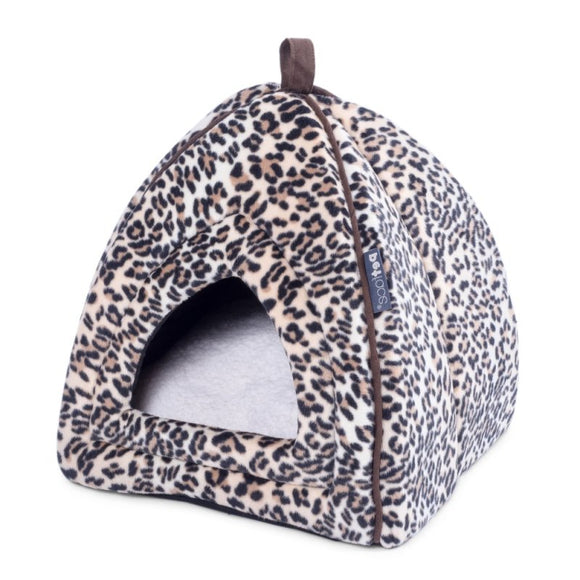 Petface Mollies Leopard Luxury Cat Igloo