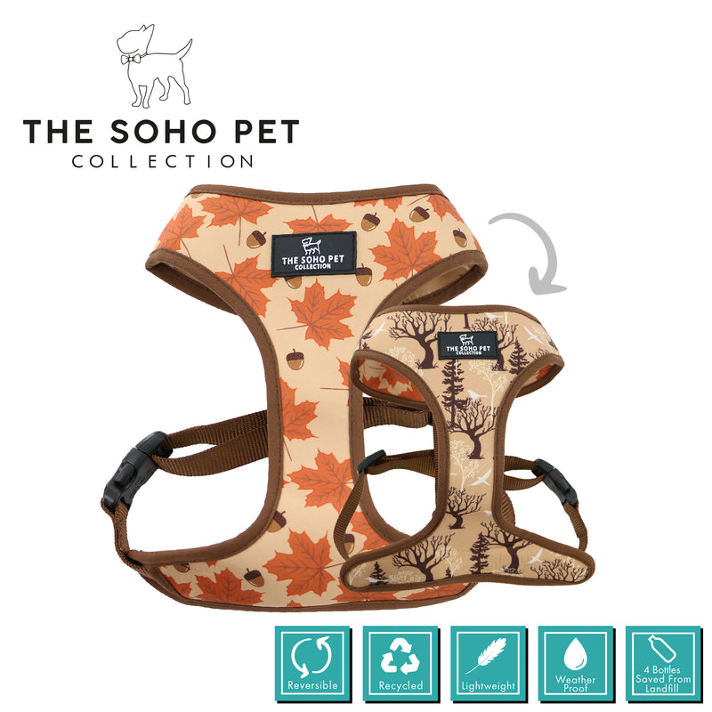 Ancol Maple Leaf/Woodland Harness XS