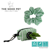 SOHO Stripe Poop Bag and Scrunchie