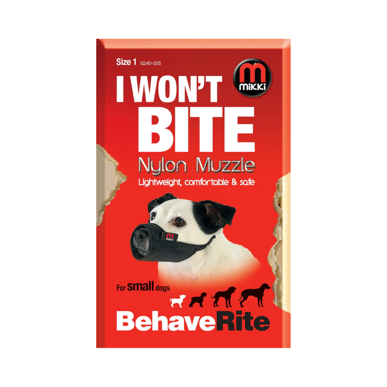 Mikki Nylon Fabric Muzzle Size 1XL