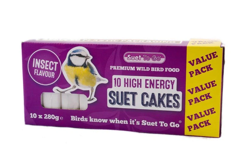 Suet to Go Block Insect Value Box x10