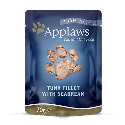 Applaws Cat Tuna Fillet & Seabream 70g