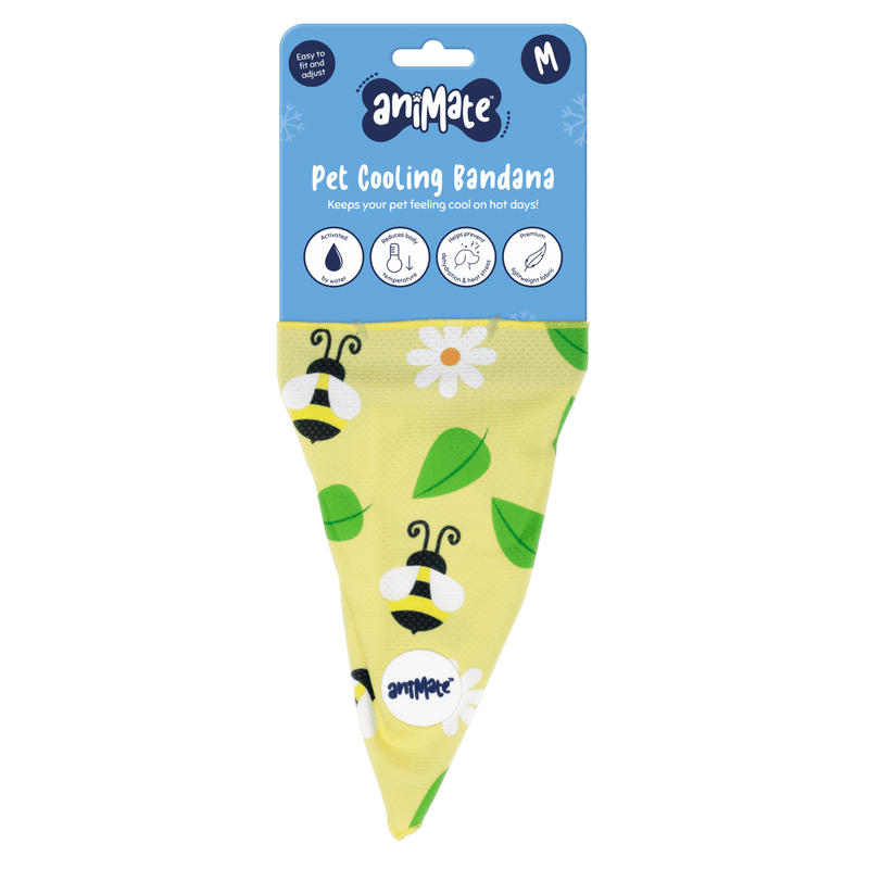 Animate Bee Cooling Bandana Medium