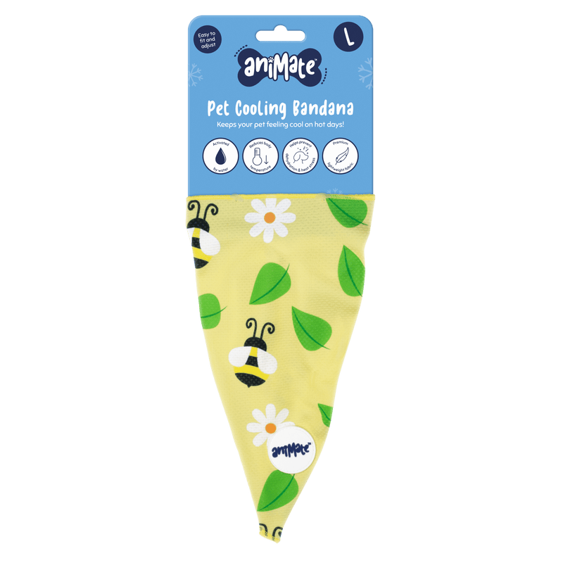 Animate Bee Cooling Bandana Large