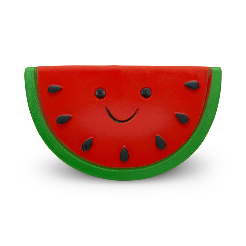 Petface Faces Latex Watermelon Dog Toy Small