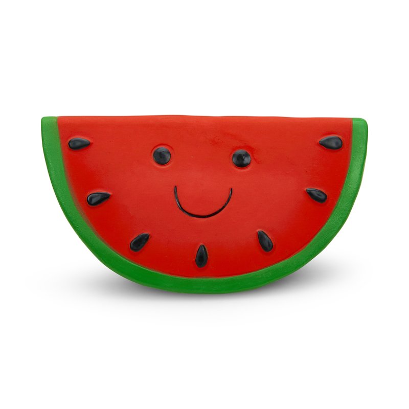 Petface Faces Latex Watermelon Dog Toy Large