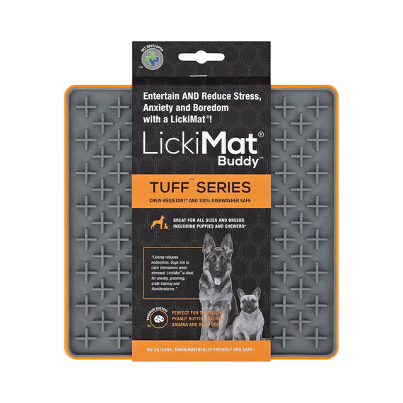 Lickimat Tuff Buddy Orange