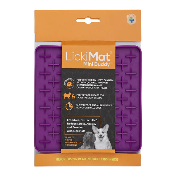 Lickimat Mini Buddy Purple