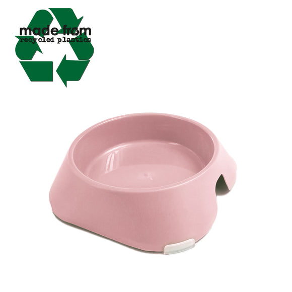 Ancol Made From Shallow Bowl Pink