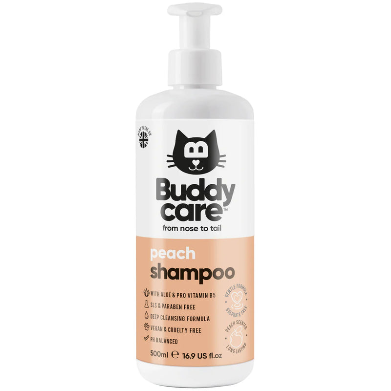 Buddycare Cat Shampoo Peach 500ml