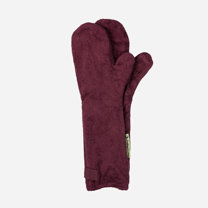 Ruff and Tumble Drying Mitts Burgundy