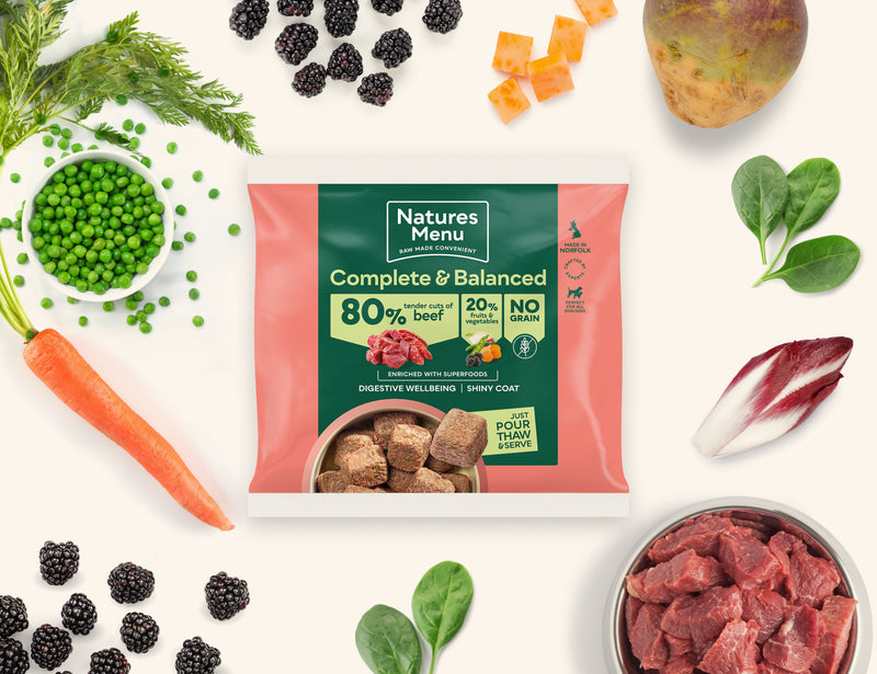 Natures Menu 80/20 Nuggets Beef With Superfoods 1kg