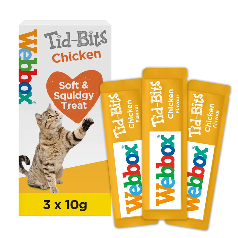 WEBBOX TIDBITS CHICKEN 30GX12PK