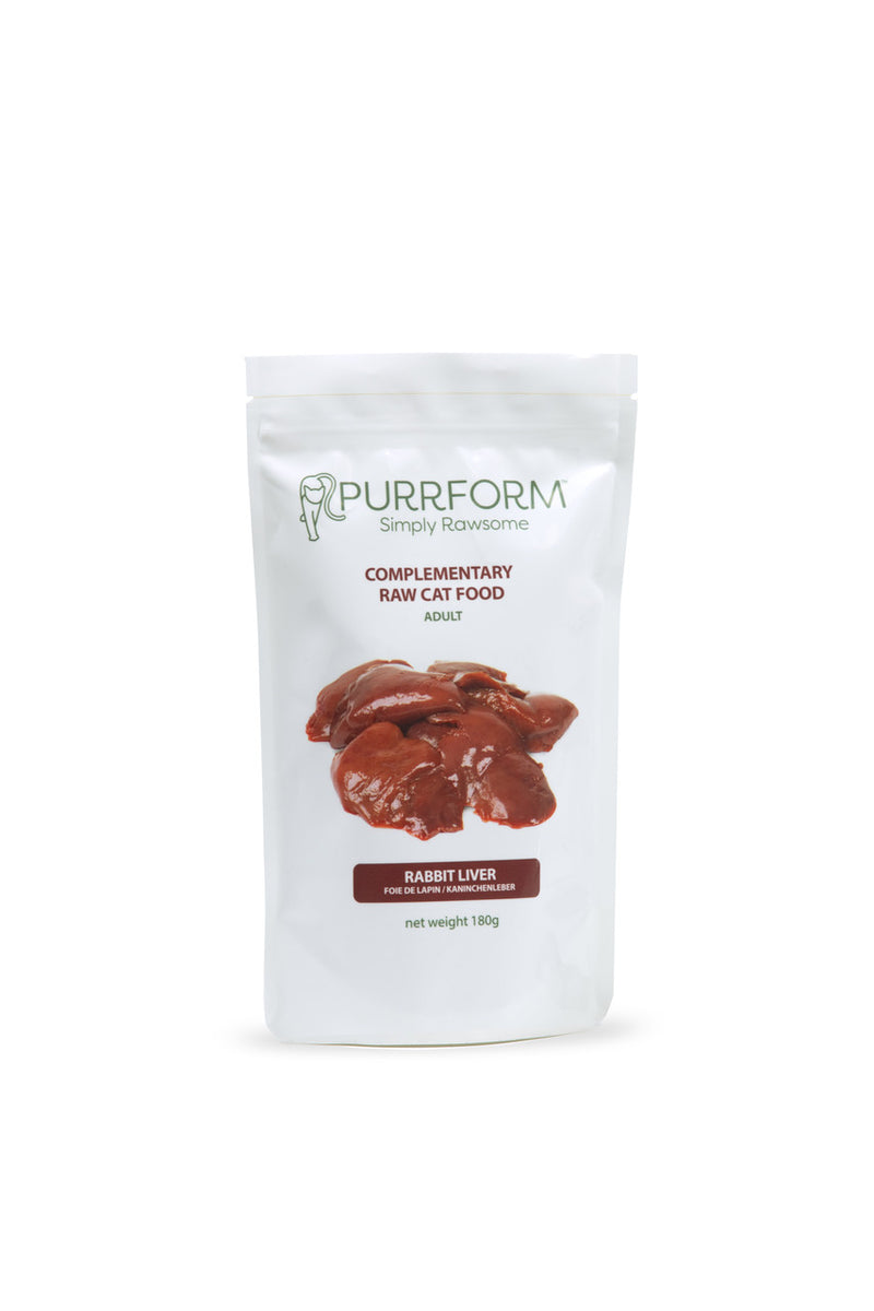 Purrform Rabbit Livers 180g