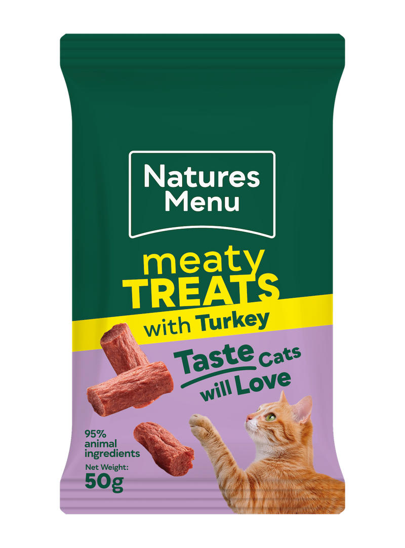 Natures Menu Cat Meaty Treat Turkey & Chicken 50g