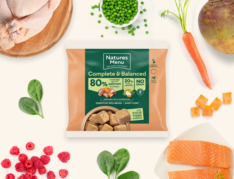 Natures Menu 80/20 Nuggets Chicken & Salmon with Superfoods 1kg