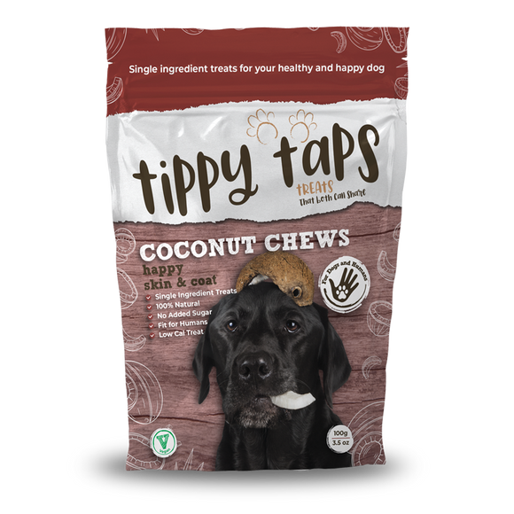 Tippy Taps Treats Coconut Chews 100g