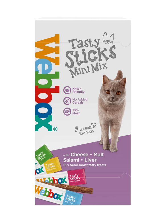 Webbox Tasty Cat Sticks mini Mix