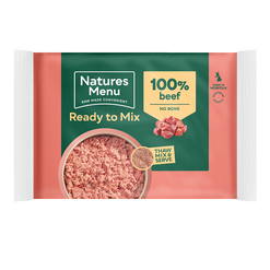Natures Menu Frozen 100% Beef Block 400g