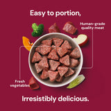 Nutriment Dog Raw Beef Nuggets 1kg