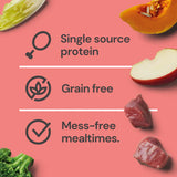 Nutriment Dog Raw Beef Nuggets 1kg