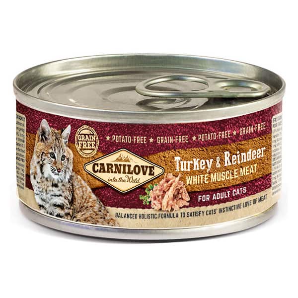 Carnilove Turkey & Reindeer Cat 100g