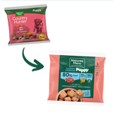 Natures Menu Puppy 80/20 Nuggets Beef 1kg