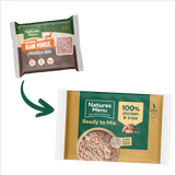 Natures Menu 100% Chicken & Tripe Mince Block 400g