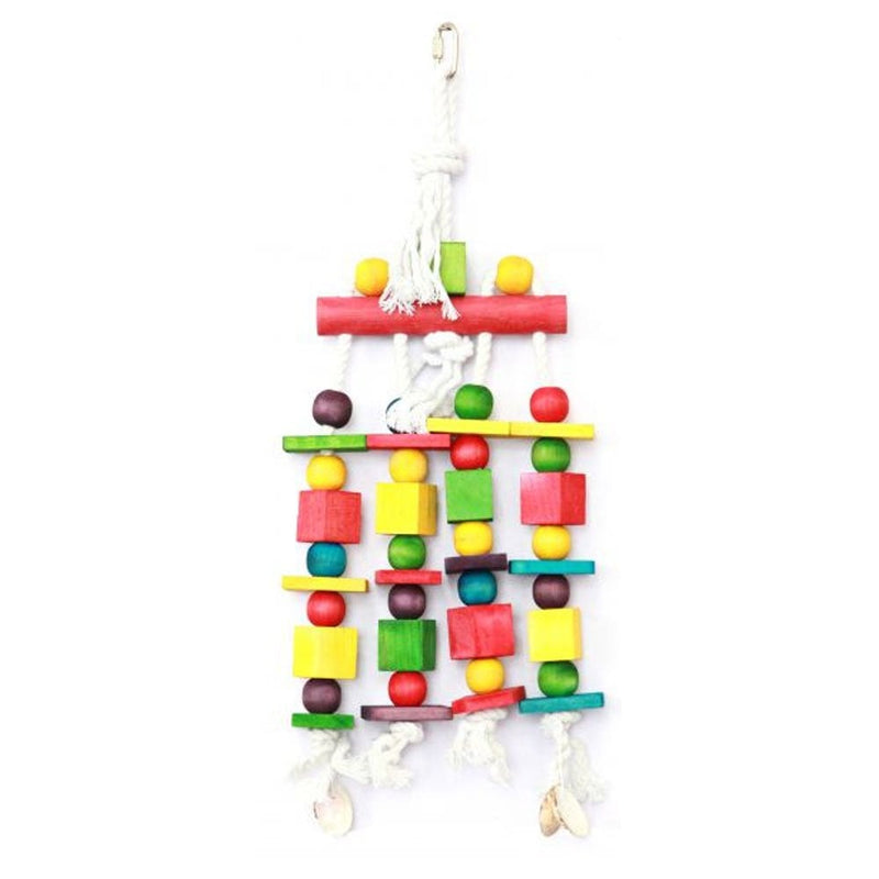 Happy Pet Parrot Toy Blocks n Beads