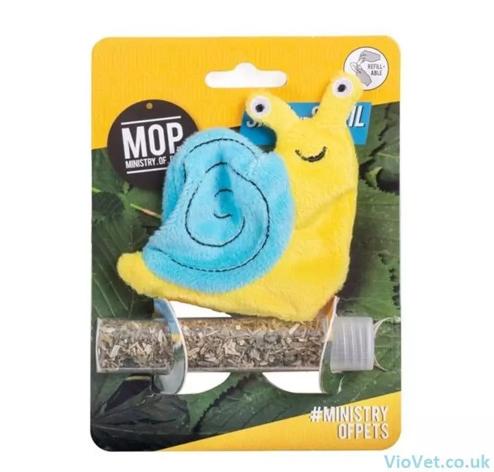 Ministry Of Pets Sam The Snail Catnip Toy