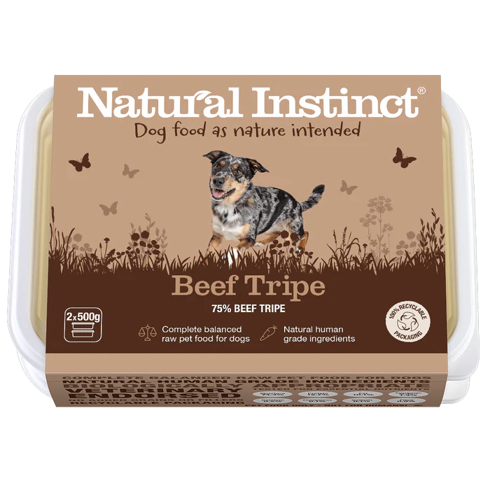 Natural Instinct Natural Beef/Tripe 2x500g