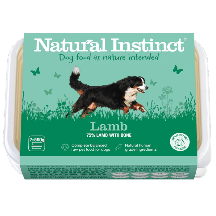 Natural Instinct Lamb 2x500g