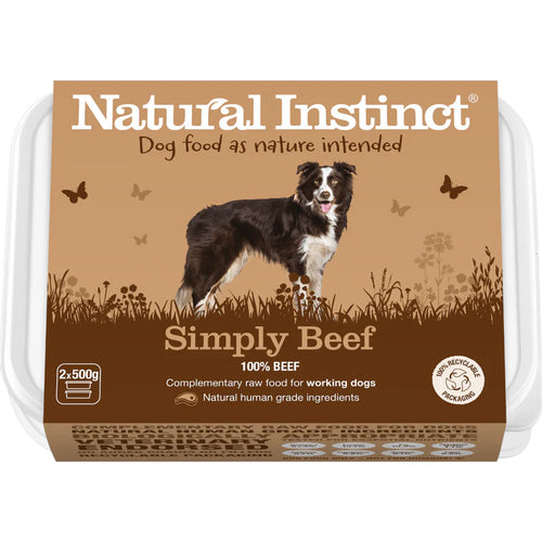 Natural Instinct Simply Beef 2x500g