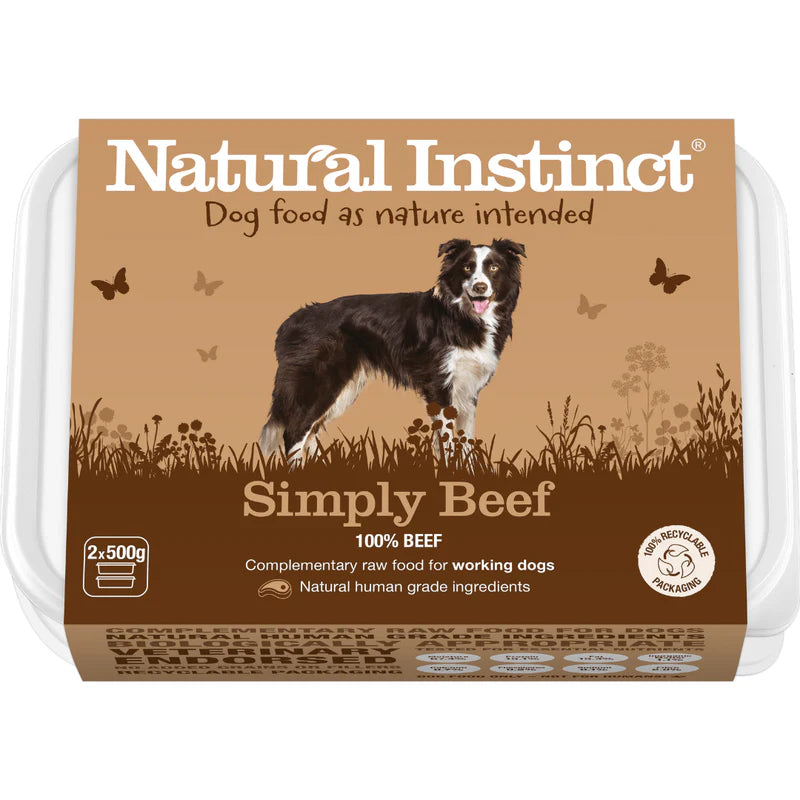 Natural Instinct Simply Beef 2x500g