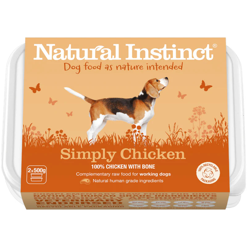 Natural Instinct Simply Chicken 2x500g