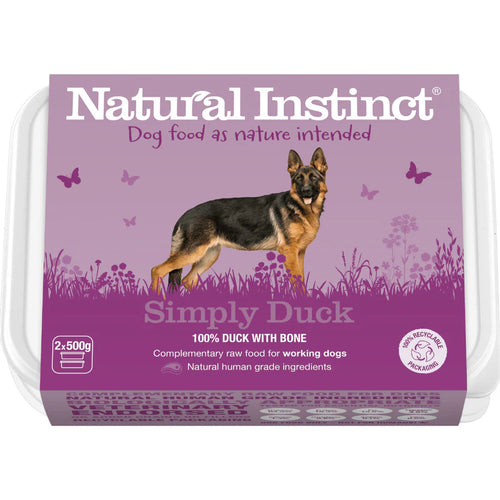 Natural Instinct Simply Duck 2x500g