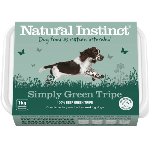 Natural Instinct Simply Green Tripe 2x500g