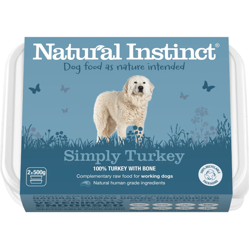 Natural Instinct Simply Turkey 2x500g