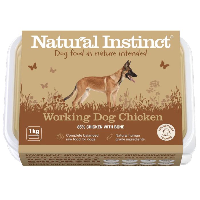 Natural Instinct Working Dog Chicken 1kg