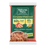 Natures Menu 60/40 Beef & Vegetable Block 300g