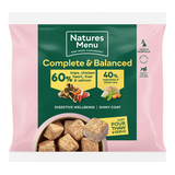 Natures Menu 60/40 Tripe, Chicken, Heart, Liver and Salmon with Veg Nuggets 1kg