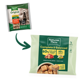 Natures Menu 60/40 Lamb, Chicken, Salmon & Vegetables Nuggets 1kg