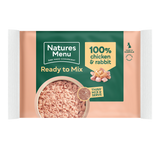 Natures Menu 100% Chicken & Rabbit Block 400g